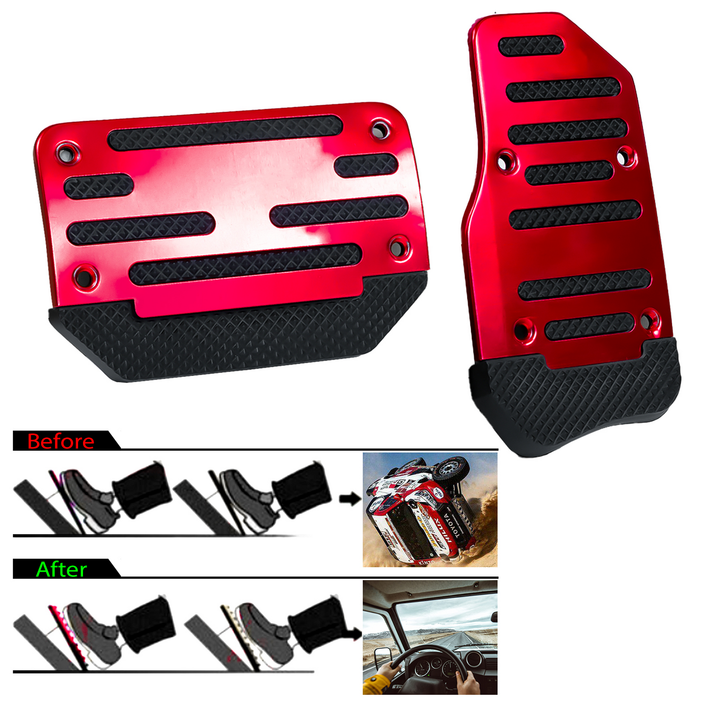 Pedal Antideslizante para vehiculo - Envío Gratis