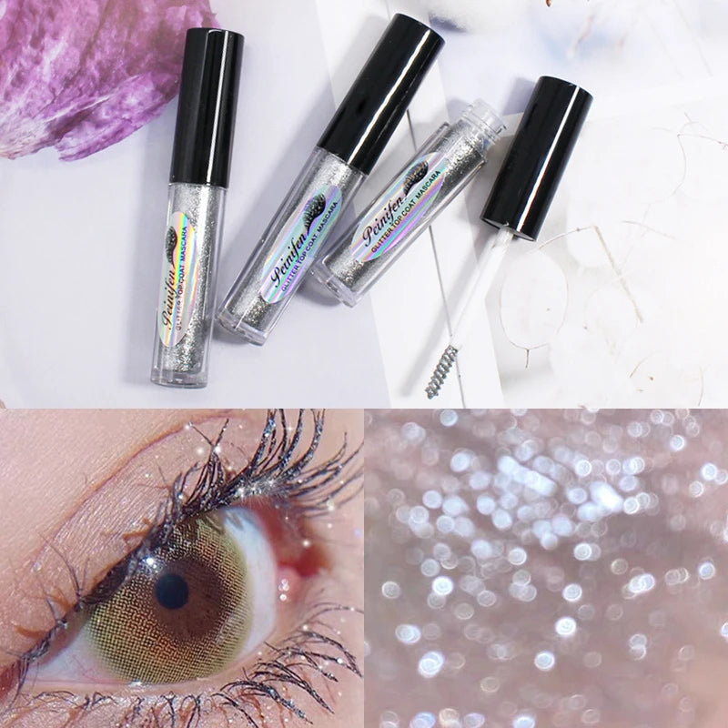 Rímel con purpurina de diamante - Envío Gratis