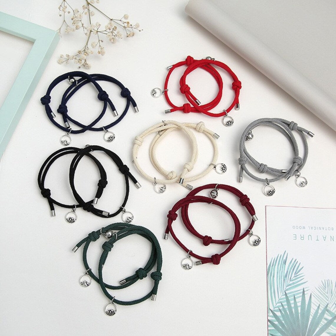 Pulseras magnéticas para parejas👫 - Envío Gratis