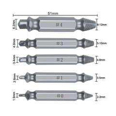 EXTRACTOR ✨ BROCAS X5 UNIDADES PARA REMOVER TORNILLOS