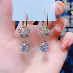 Aretes de Cristal 🌸 Súper oferta